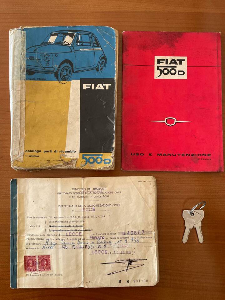 Obraz 21/21 pojazdu FIAT 500 D (1963)