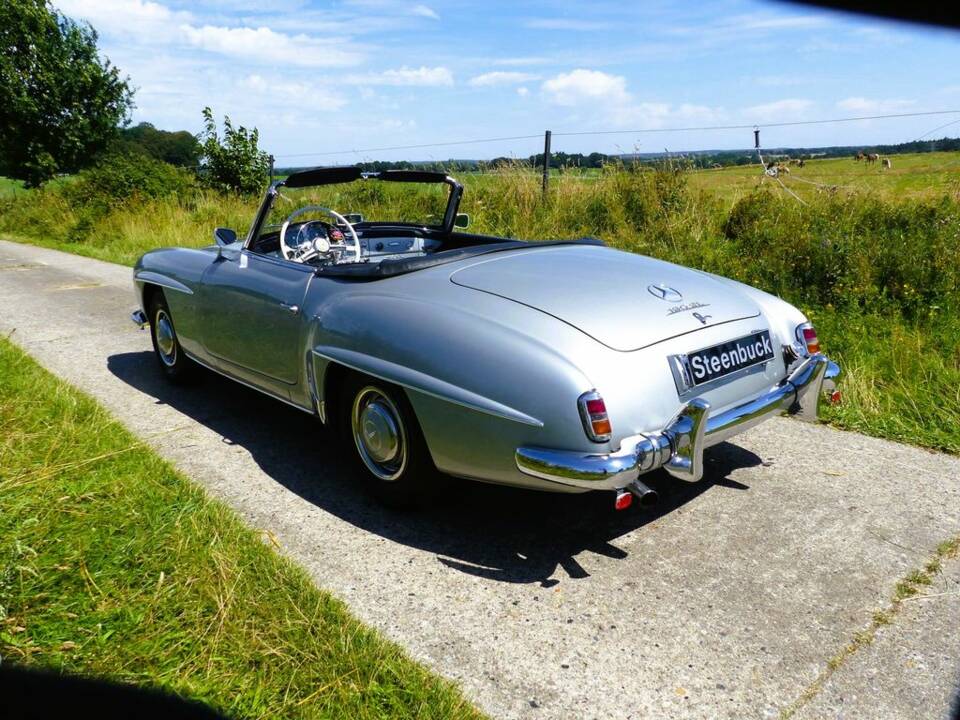 Mercedes-Benz 190 SL Roadster (W 121) Silber metallic 1956