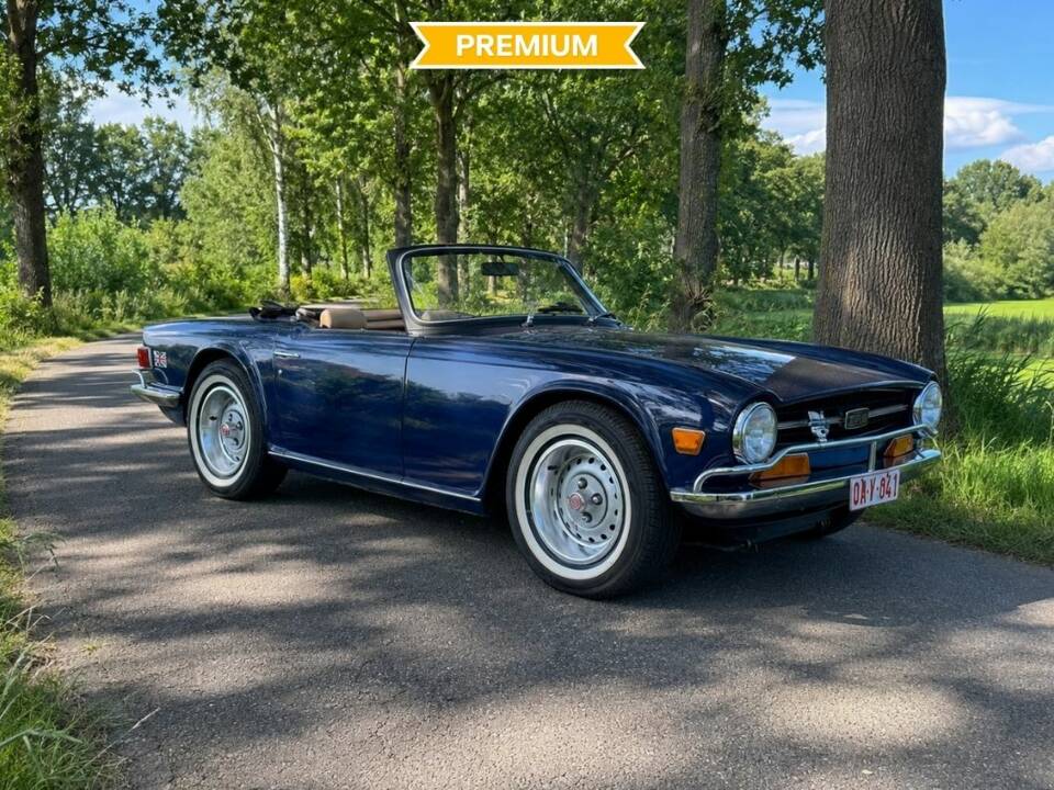 Obraz 1/8 pojazdu Triumph TR 6 (1970)
