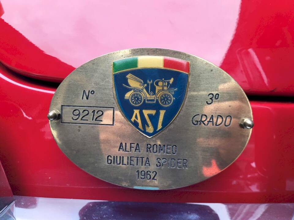 Image 46/65 of Alfa Romeo Giulietta Spider (1962)