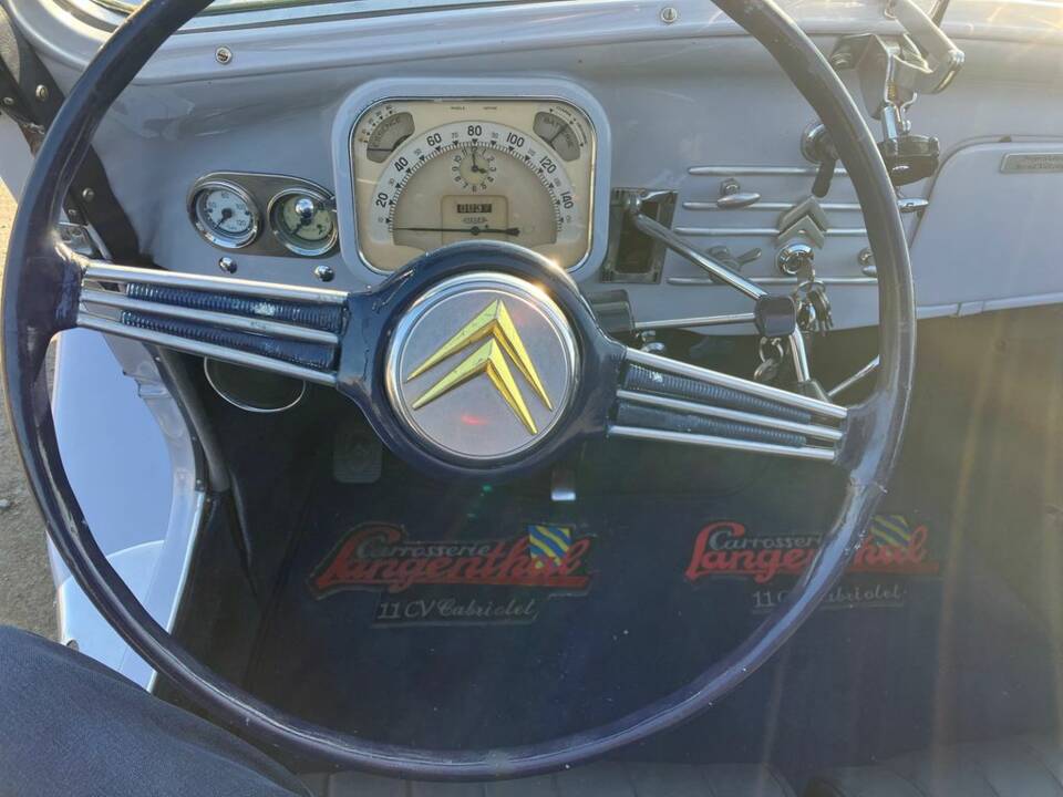 Citroën Traction Avant 11 CV Cabriolet (Langenthal) 1951