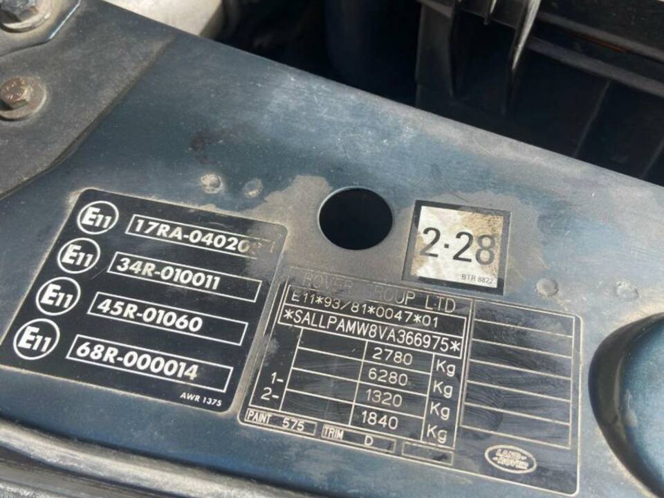 Imagen 15/37 de Land Rover Range Rover 2.5 DT (1997)