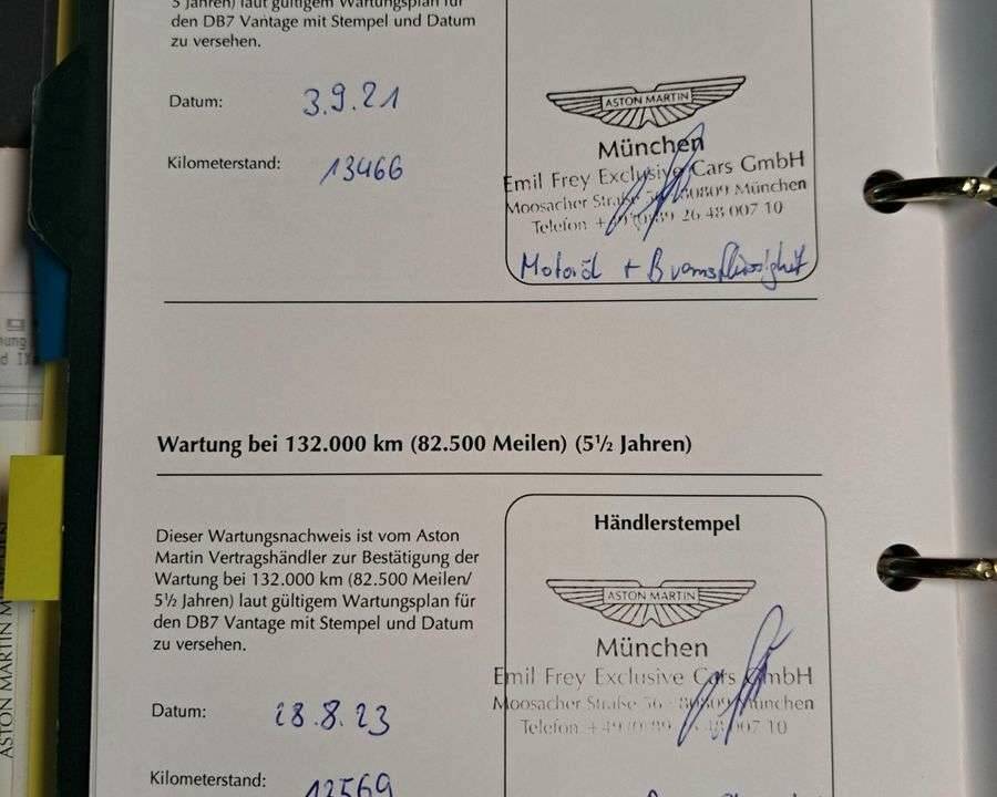 Bild 19/20 von Aston Martin DB 7 Vantage Volante (2002)