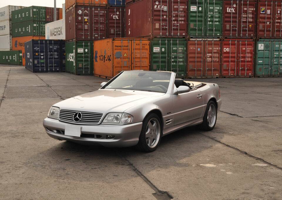 Afbeelding 3/8 van Mercedes-Benz SL 500 (2000)
