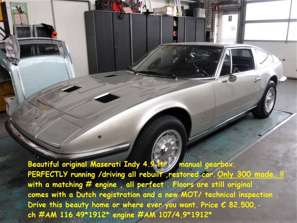 Bild 43/50 von Maserati Indy 4900 (1973)