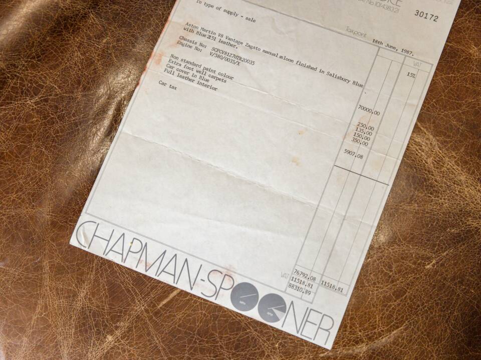 Image 75/82 de Aston Martin V8 Zagato Vantage X-Pack (1987)