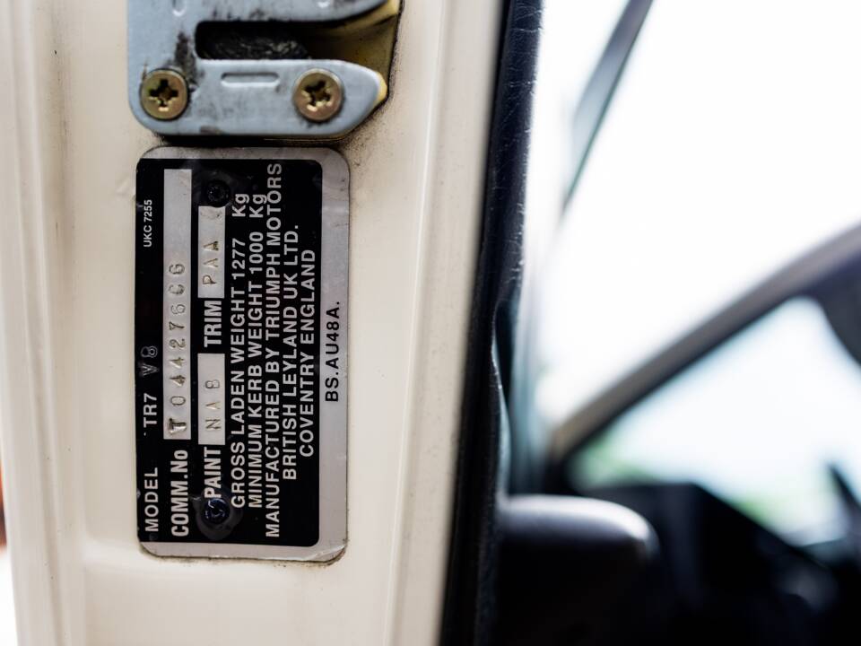 Image 28/50 of Triumph TR 7 Europa (1981)
