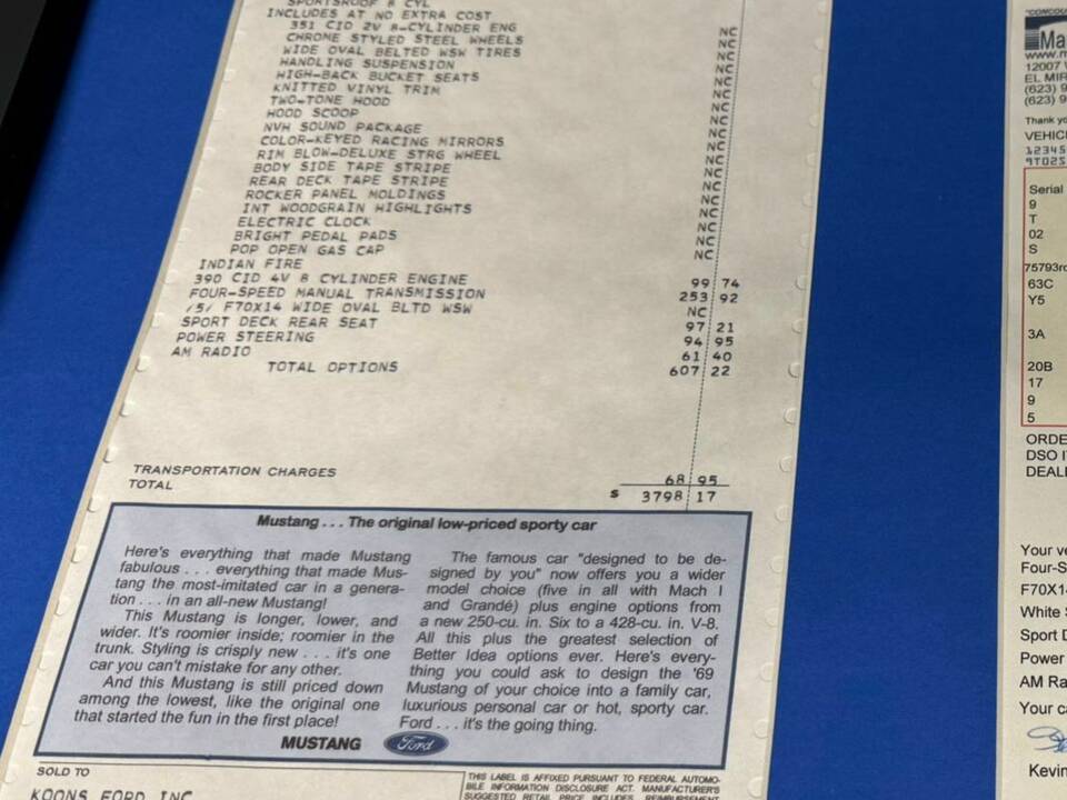 Image 8/9 of Ford Mustang Mach 1 (1969)