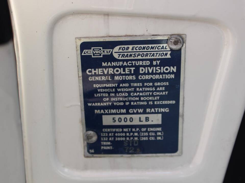 Image 18/23 of Chevrolet 3100 ½-ton (1956)