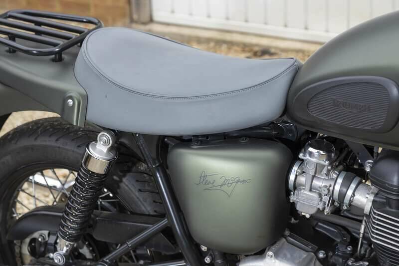 Imagen 26/38 de Triumph Bonneville T100 McQueen (2012)