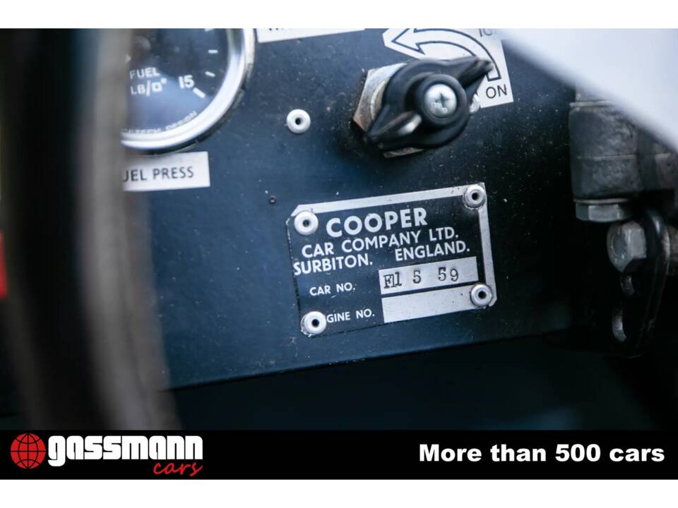 Afbeelding 10/15 van Cooper T45 Formula 2 Racing Car (1959)