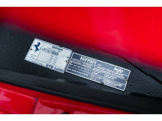 Image 38/39 of Ferrari 208 GTB Turbo (1987)