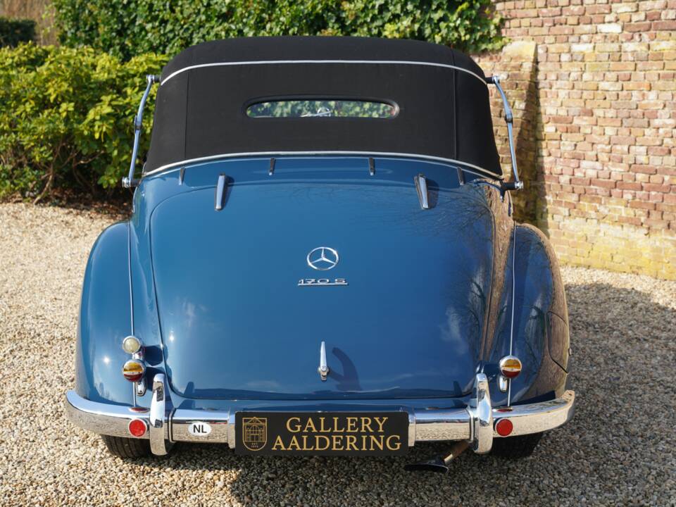 Immagine 22/50 di Mercedes-Benz 170 S Cabriolet A (1949)