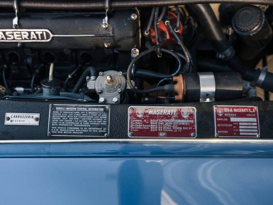 Bild 65/65 von Maserati Ghibli Spyder (1971)