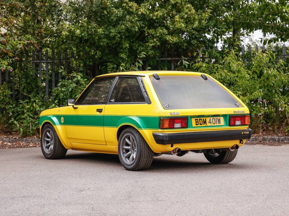 Image 3/48 de Talbot Sunbeam Lotus (1981)