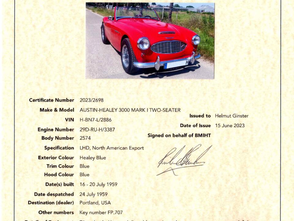 Image 18/23 de Austin-Healey 3000 Mk I (BN7) (1959)