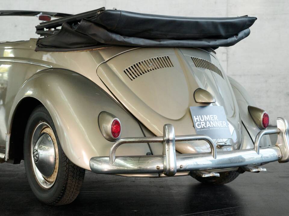 Bild 19/50 von Volkswagen Käfer 1200 Cabriolet (1957)