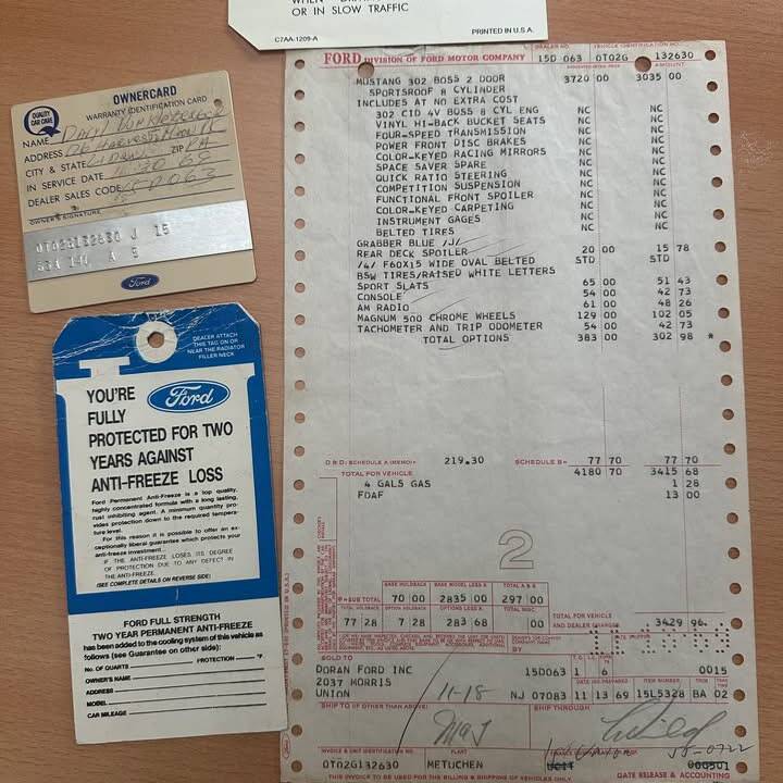 Image 3/5 of Ford Mustang Boss 302 (1970)