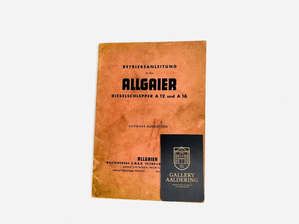 Image 6/50 of Porsche-Diesel Super Export 329 (1962)