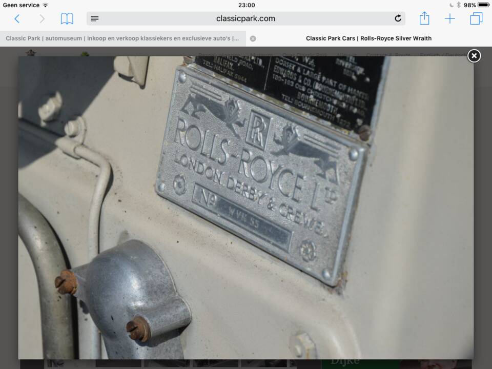 Imagen 9/51 de Rolls-Royce Silver Wraith (1953)