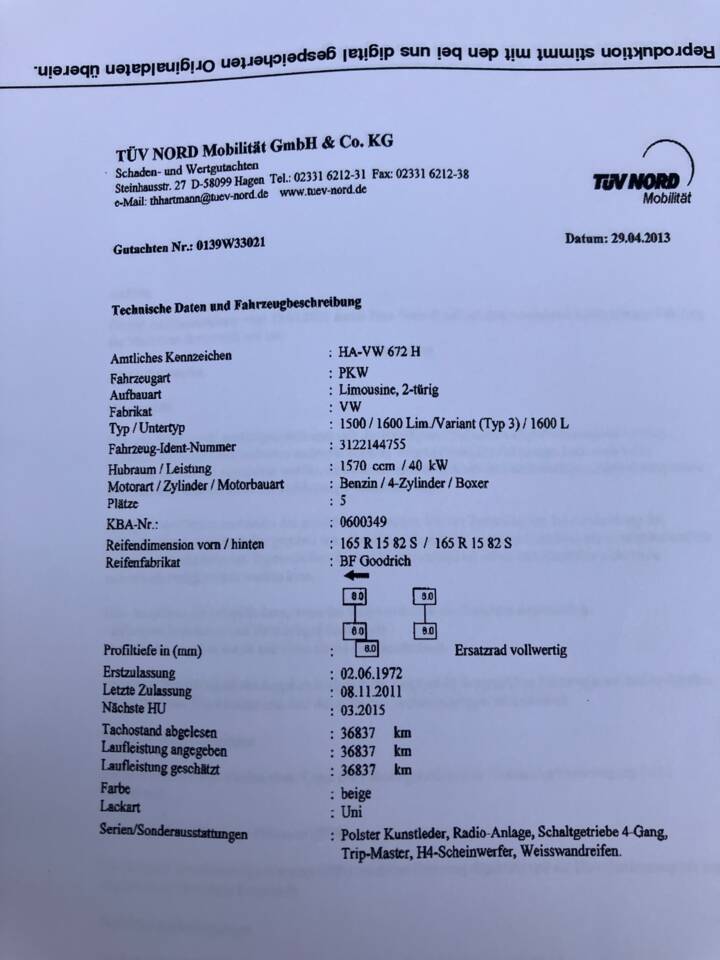 Image 28/34 of Volkswagen 1600 (1972)