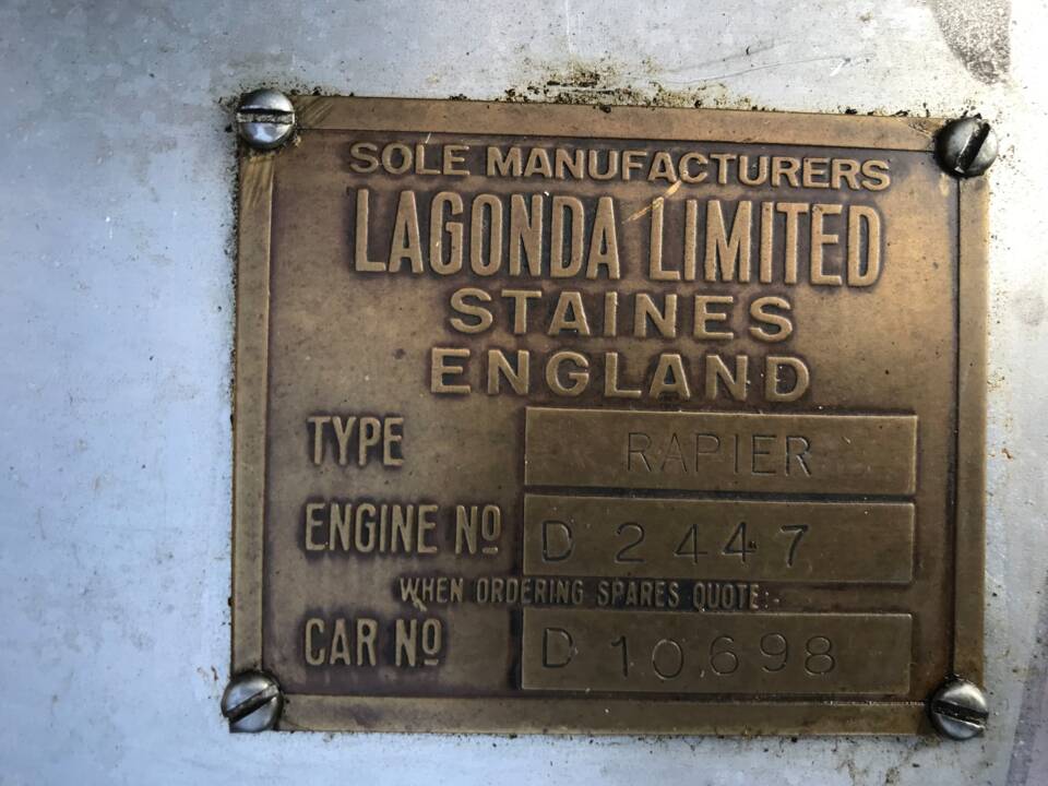 Image 19/25 de Lagonda Rapier (1934)