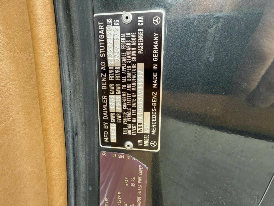 Image 28/50 de Mercedes-Benz 560 SL (1986)