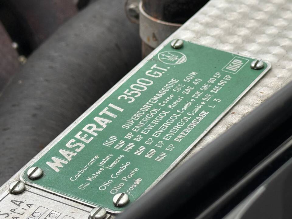 Bild 30/34 von Maserati 3500 GT Spyder Vignale (1961)