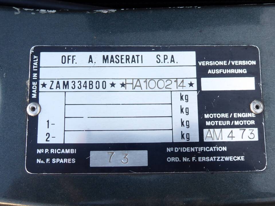 Bild 21/54 von Maserati 228i (1988)
