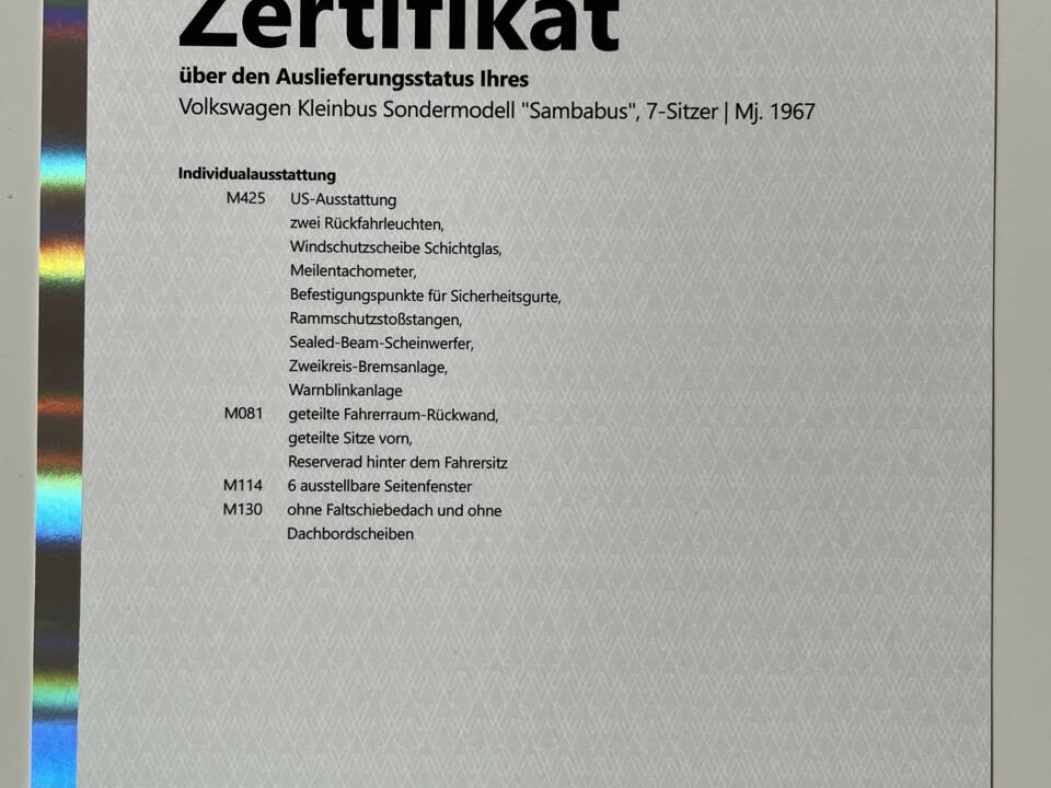 Bild 100/100 von Volkswagen T1 Kleinbus (1967)