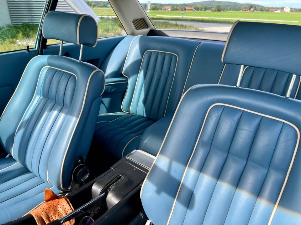 Original leather proving low mileage