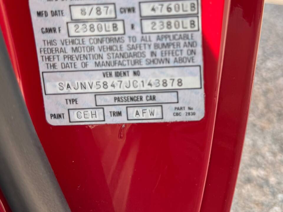 Bild 55/62 von Jaguar XJ-S Convertible (1988)