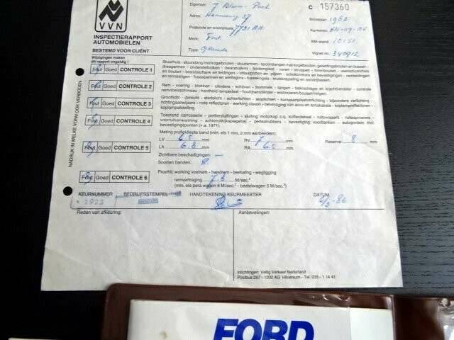 Afbeelding 26/29 van Ford Granada 1.6 (1982)