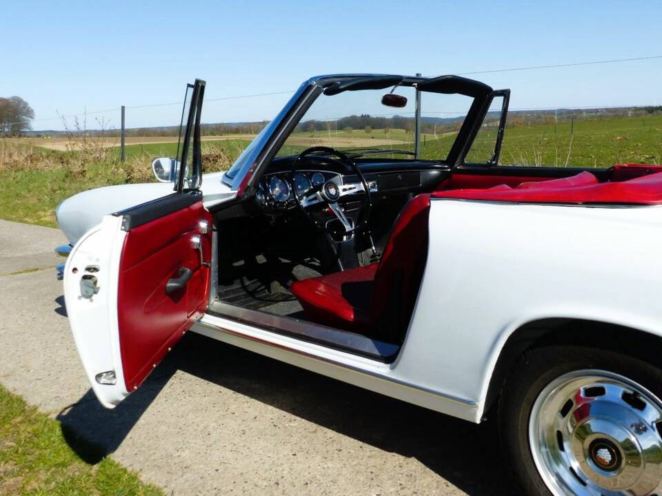 Glas 1300 GT Cabriolet weiß 1966