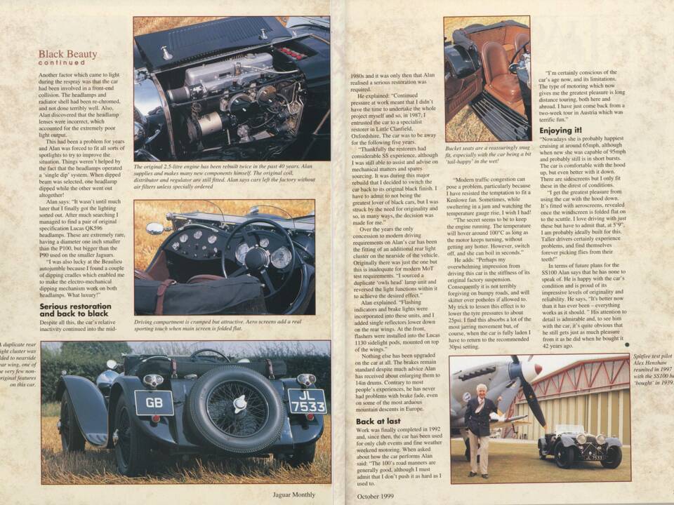 Bild 102/102 von Jaguar SS 100  2,5 Liter (1937)