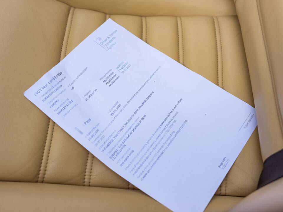 Bild 36/50 von Bentley Azure (1997)