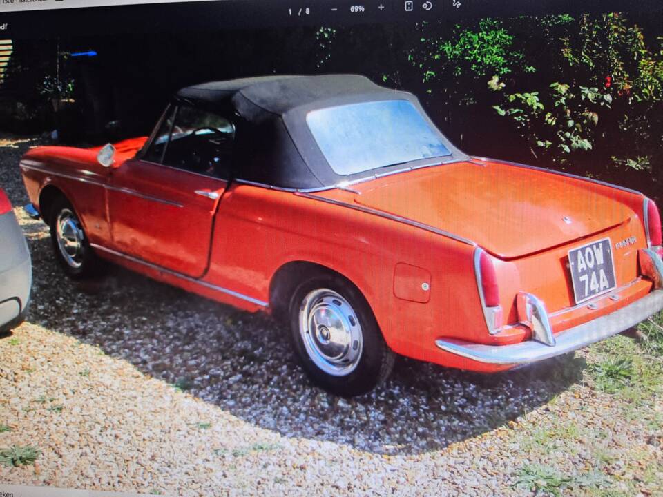 Image 9/9 of FIAT 1500 S (1961)