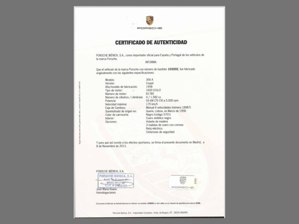 Image 33/33 de Porsche 356 A 1600 (1958)