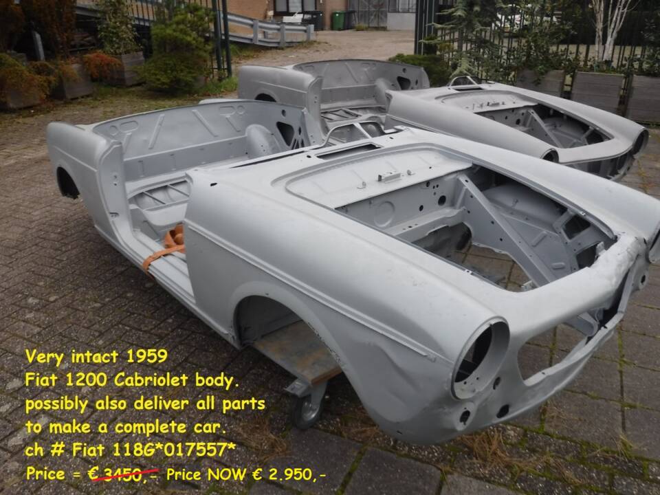 Afbeelding 3/11 van FIAT 1200 Cabriolet (1960)