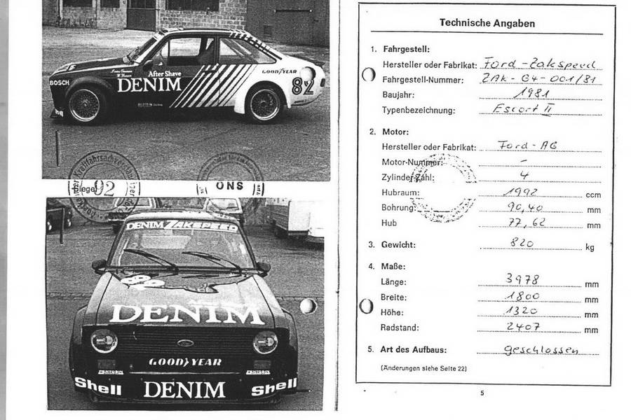 Bild 37/41 von Ford Escort Group 4 Rally (1981)