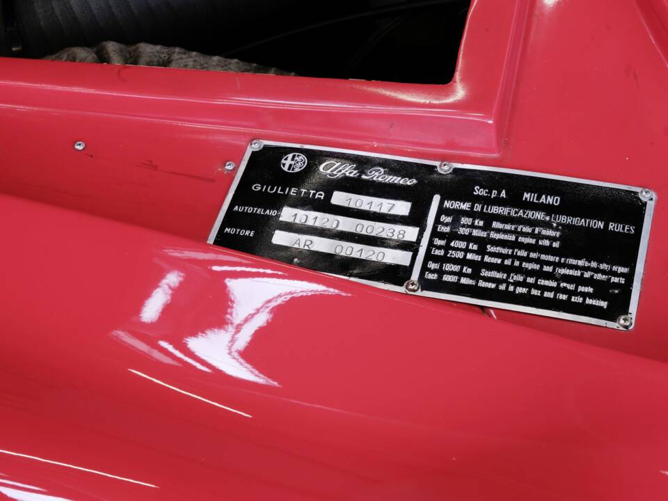 Image 45/50 of Alfa Romeo Giulietta SS (1960)