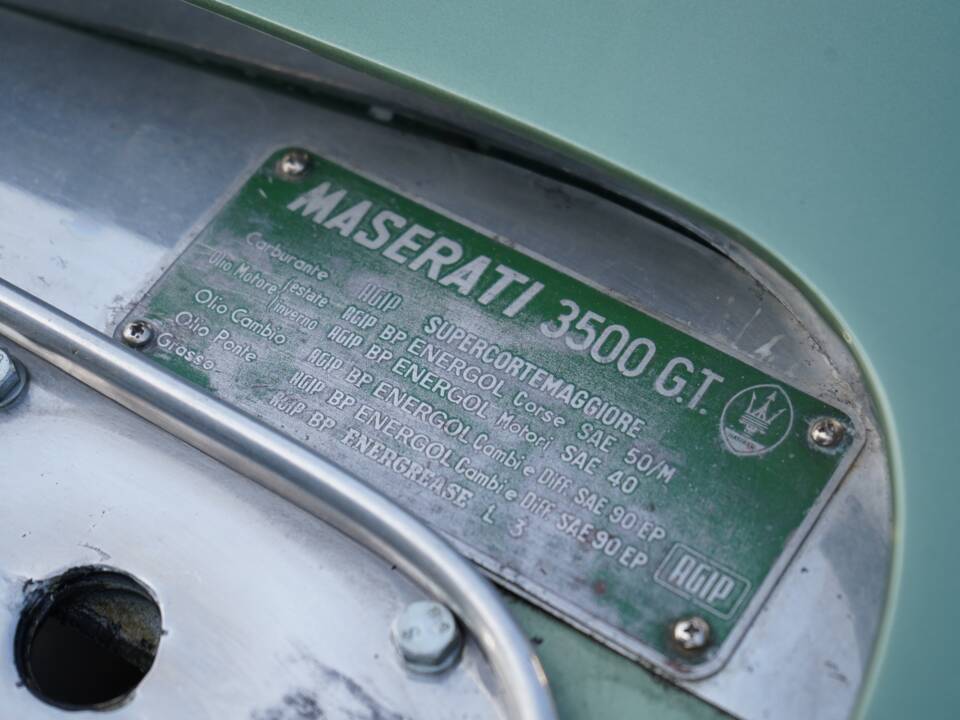 Image 65/75 of Maserati 3500 GT Touring (1961)