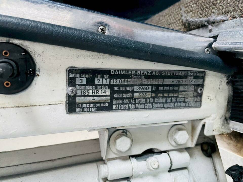 Immagine 27/36 di Mercedes-Benz 280 SL (1969)