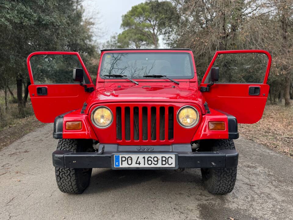 Image 10/31 of Jeep Wrangler Sport 2.5 (1996)