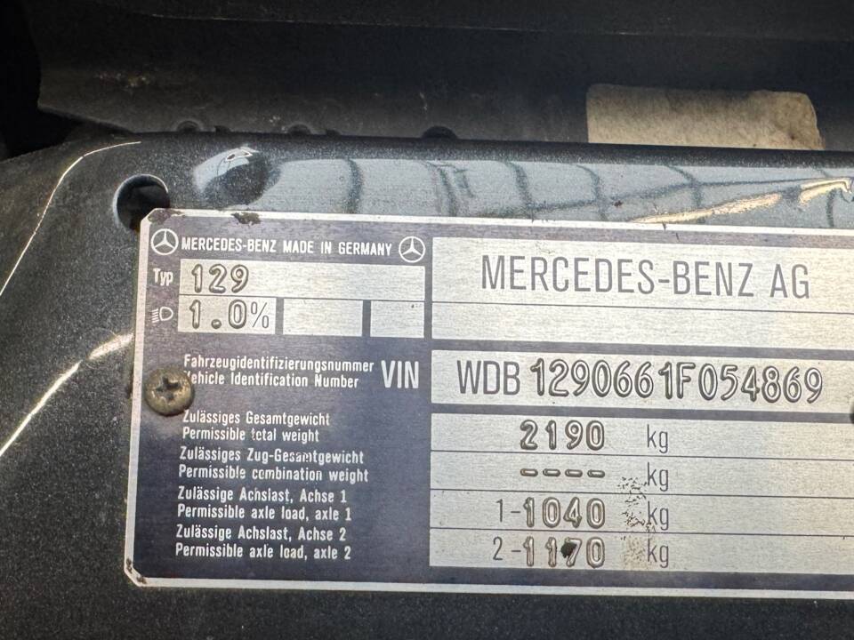 Imagen 44/46 de Mercedes-Benz 500 SL 6.0 AMG (1992)