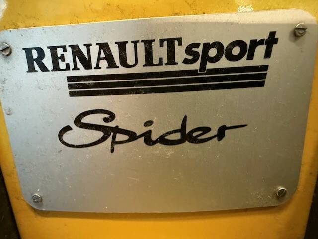 Image 25/26 of Renault Sport Spider (1997)