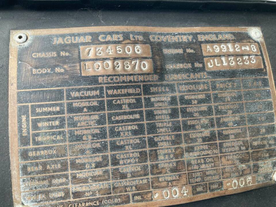 Image 32/38 of Jaguar Mk VII (1952)