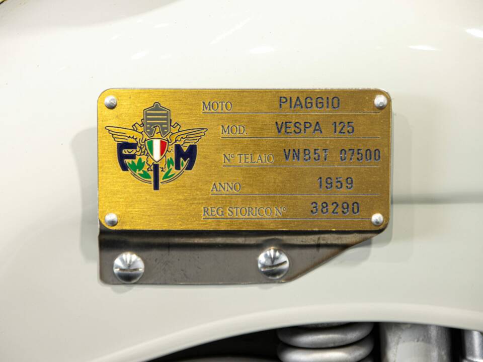Immagine 45/50 di Piaggio Vespa 125 (1959)