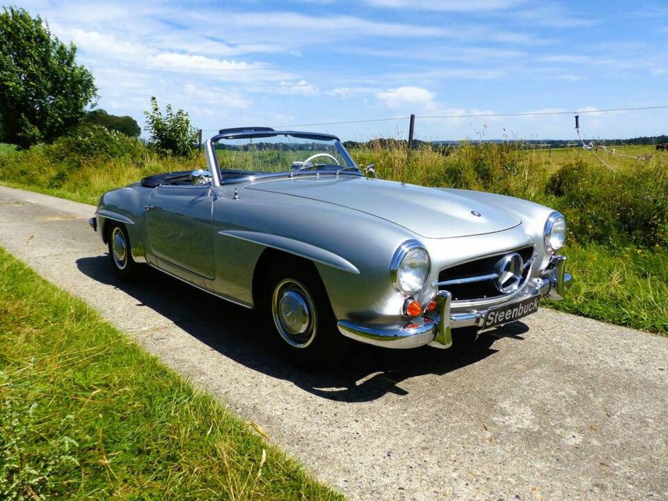 Mercedes-Benz 190 SL Roadster (W 121) Silber metallic 1956