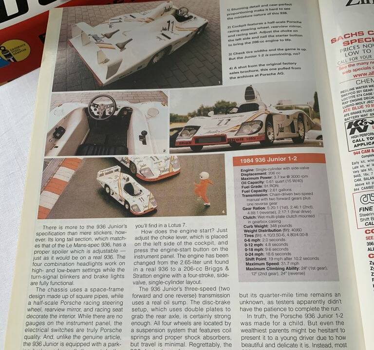 Immagine 68/68 di Porsche 936 Junior (1981)